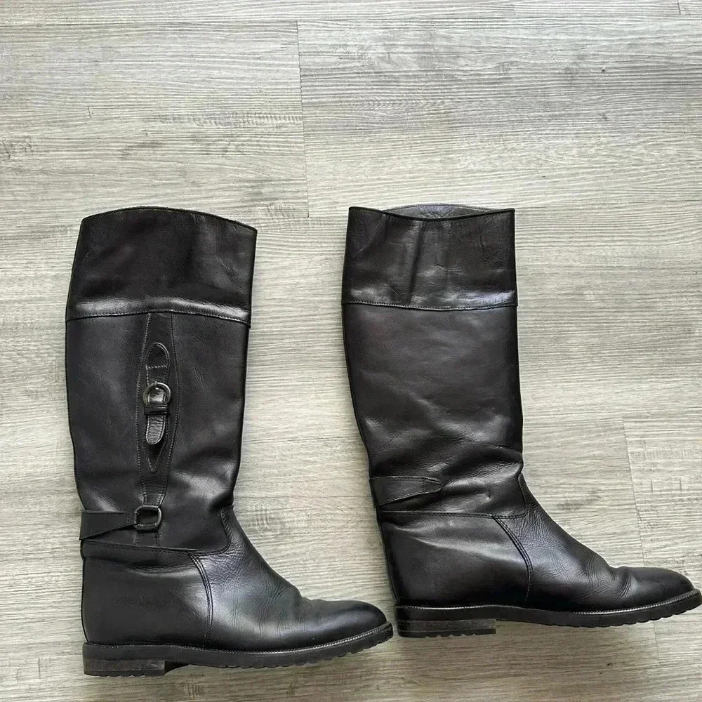 JOAN9DAVID HANDMADE IN ITALY Leather boots Sz 381/2